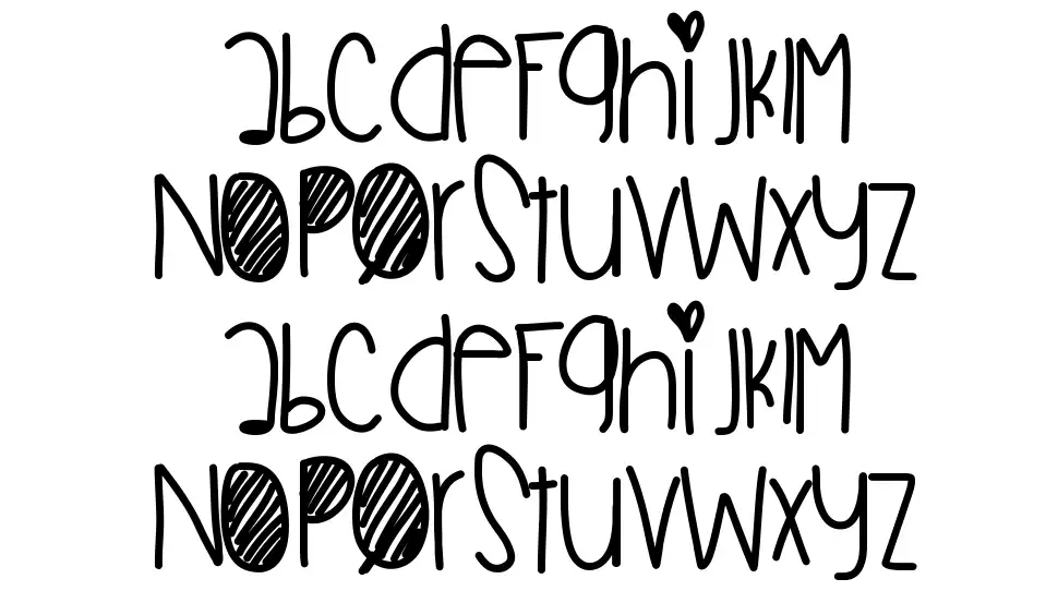 Smitten Over U font