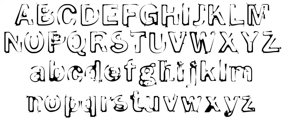 smoke disturbed font by cybapee fontriver smoke style font