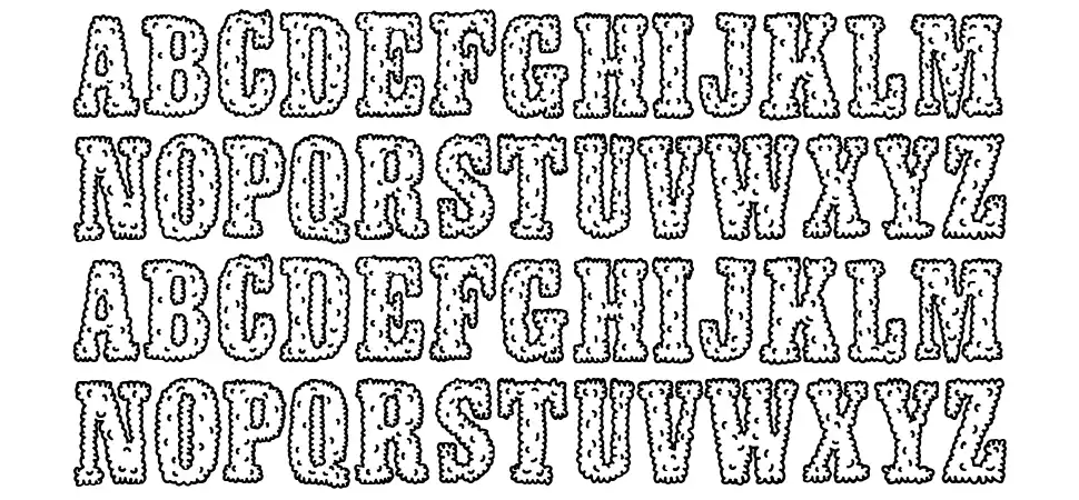Smokeland font
