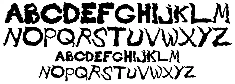 Smoky Cloud font