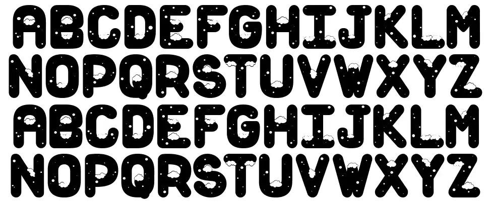 Snow For Santa font