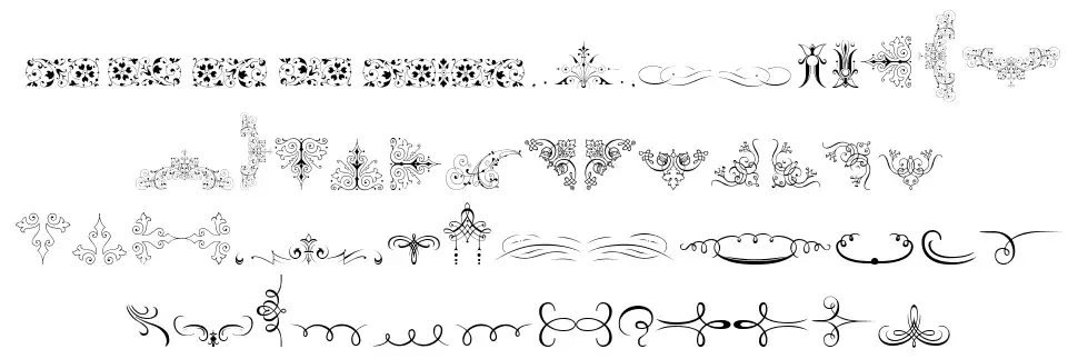 ornament fonts