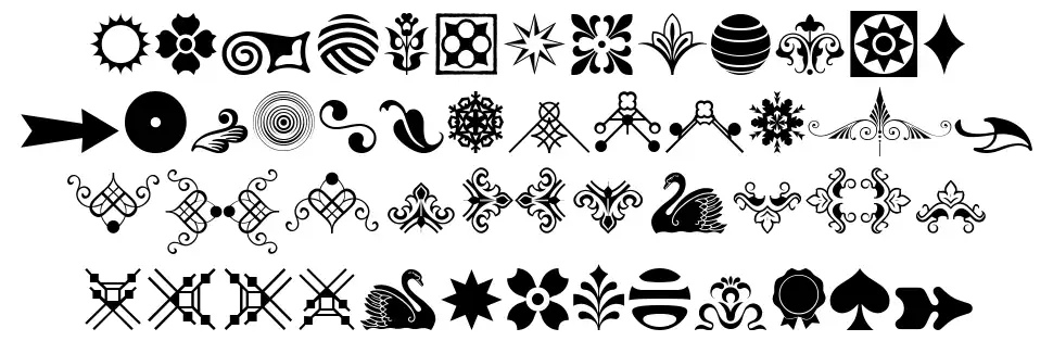 Soft Ornaments Font