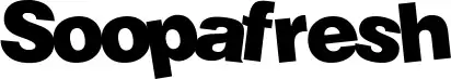 Soopafresh schriftart