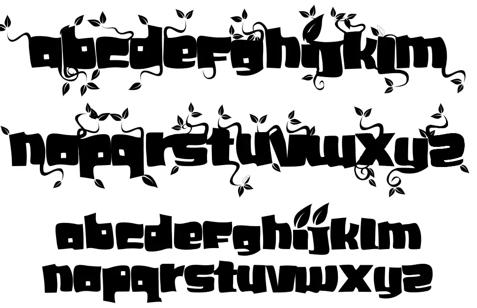 SoupLeaf font