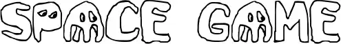 Space Game font