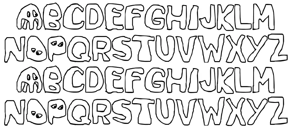 Space Game font