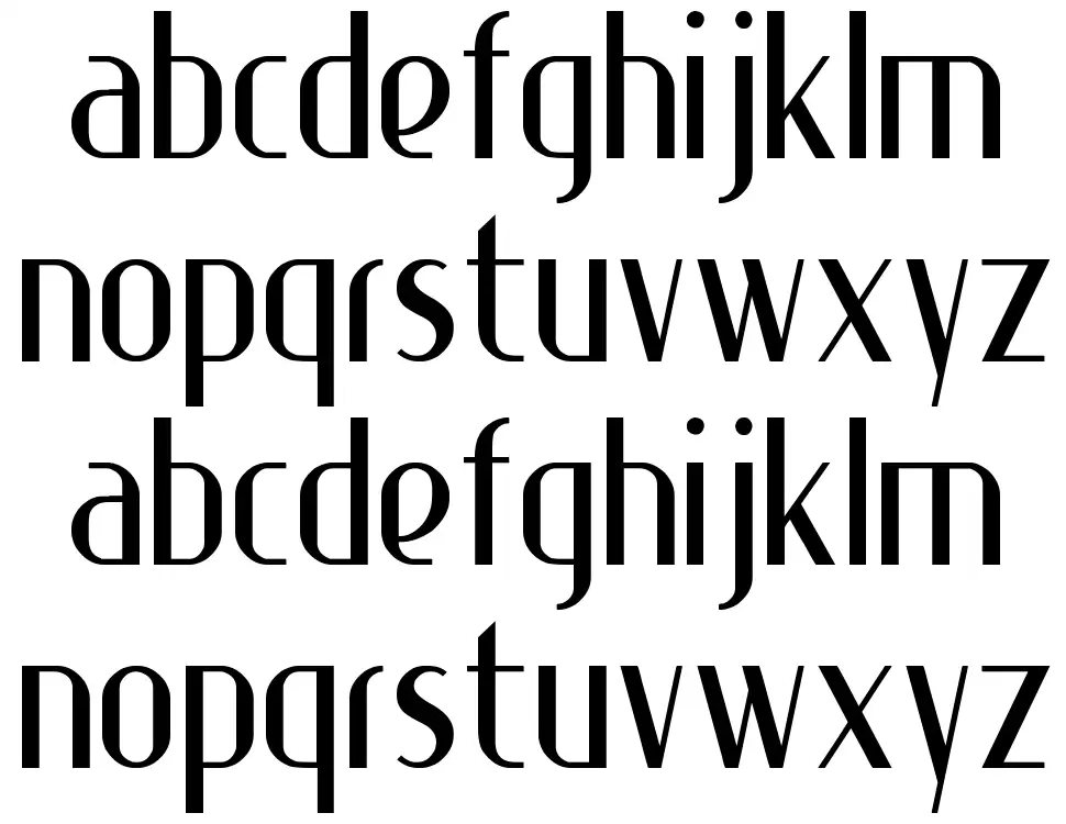 Special K font by Salvo Nicolosi FontRiver