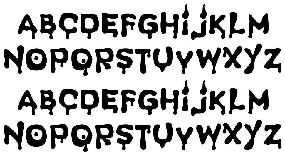 Spooky Light Schriftart Zum Kostenlosen Download