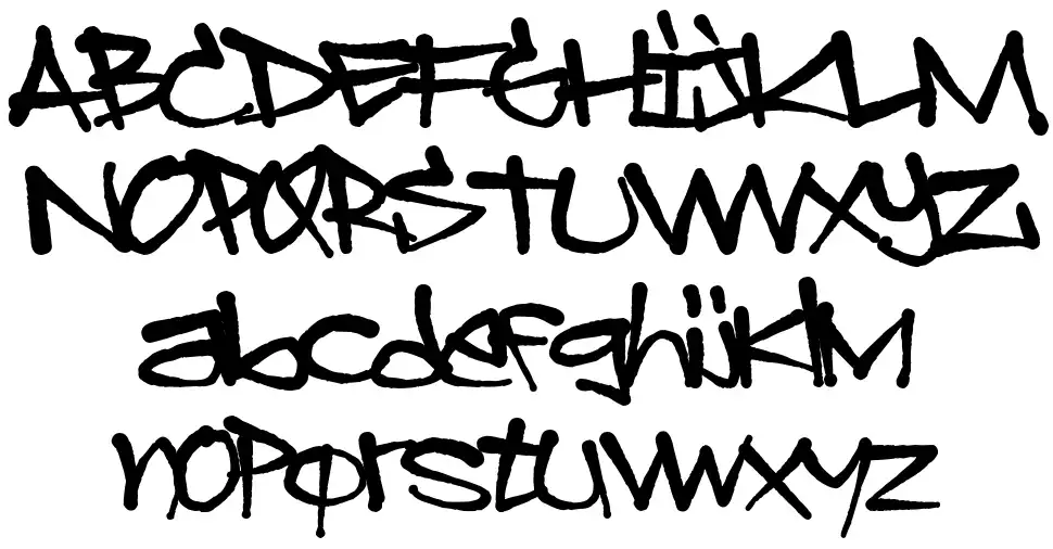 Sprayerz font