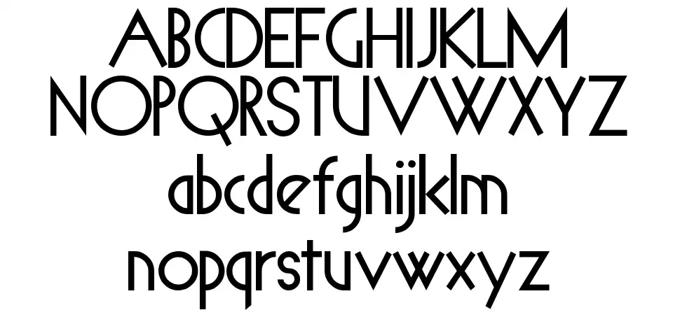 Spyrogeometric font