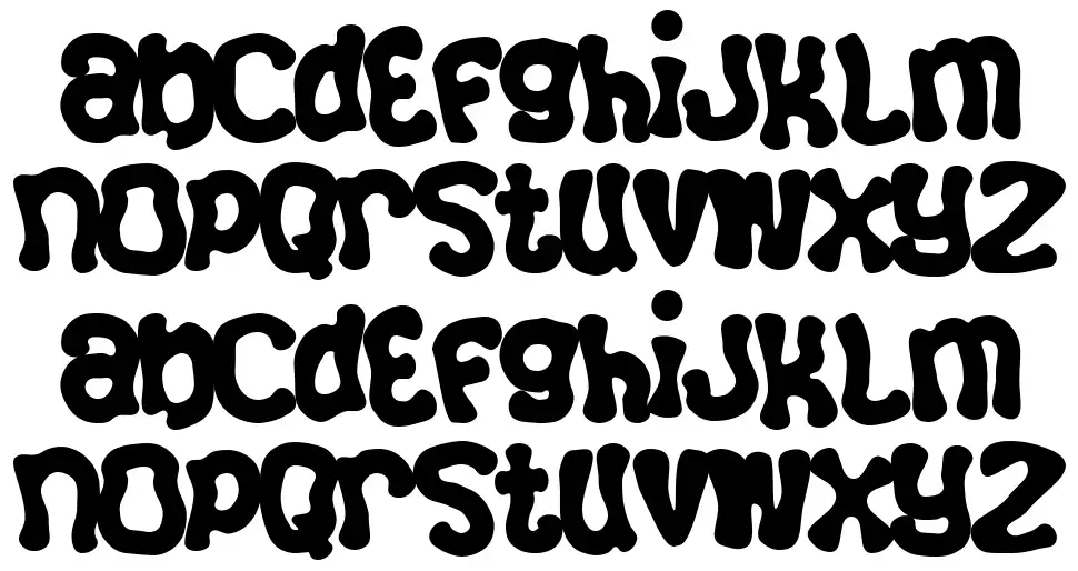 Squizzlie schriftart