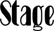 Stage font