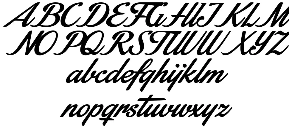 Stainy font