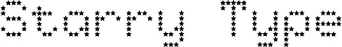 Starry Type