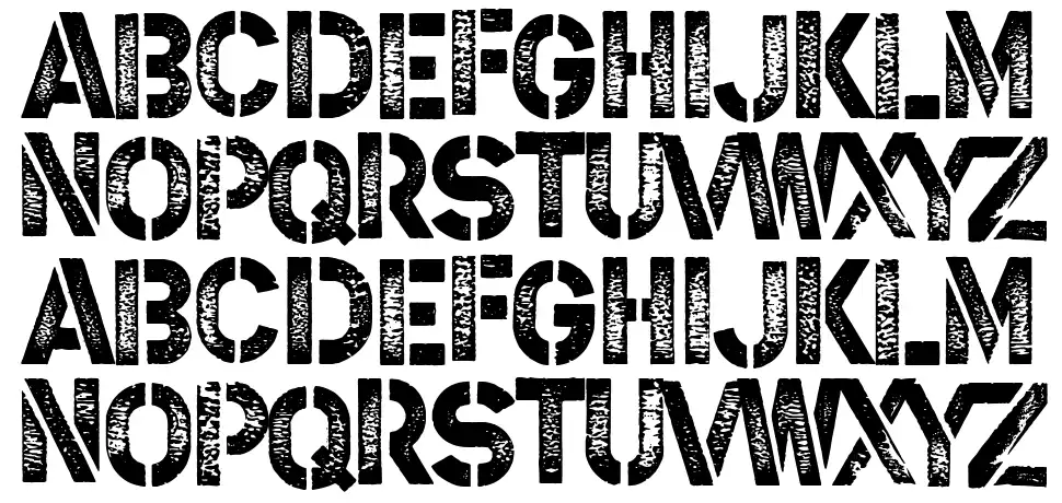 Steel Soldier schriftart