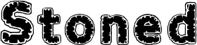 Stoned font