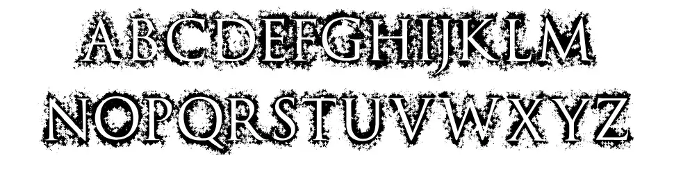 Stucco font