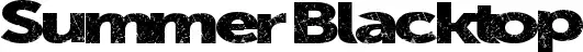 Summer Blacktop font