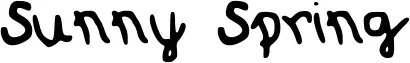 Sunny Spring font