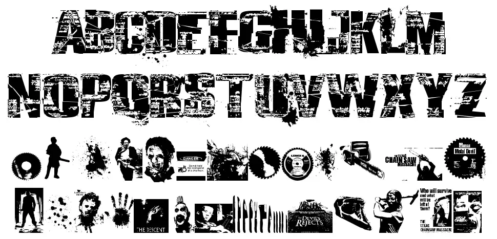 Survival Horror font