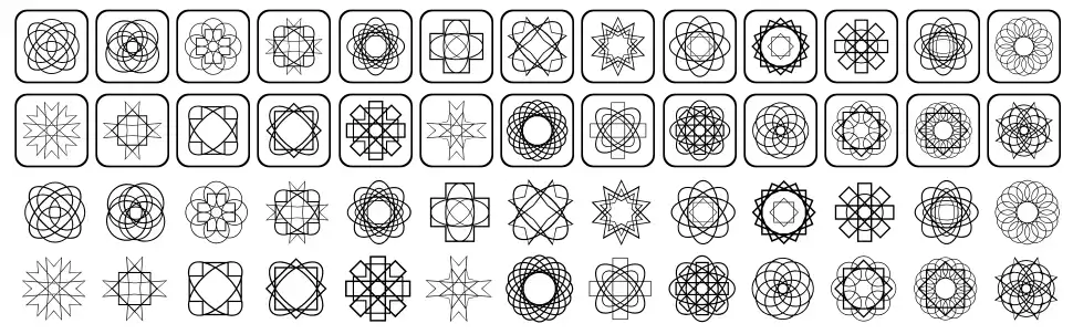 Symmetric Things font by Fonts & Things - FontRiver