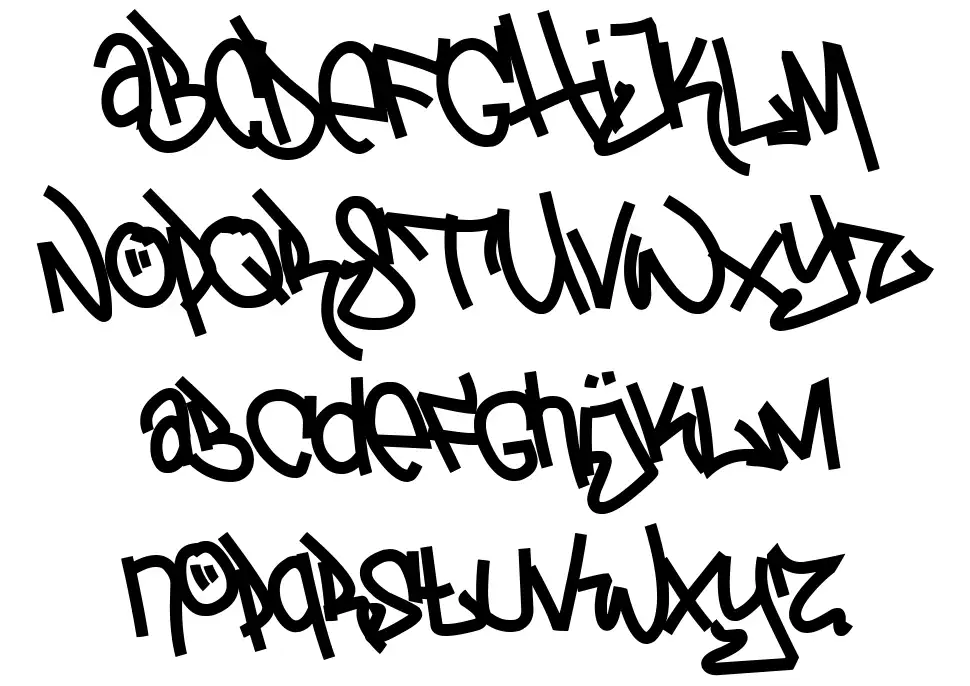 Tag Tceoretic font