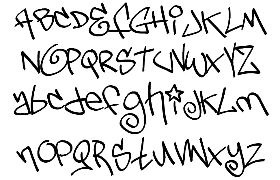 Tags Xtreme 2 font