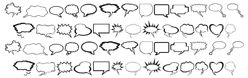 Talkies font