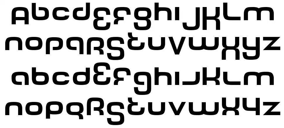 Tech Font Font By Dustbust