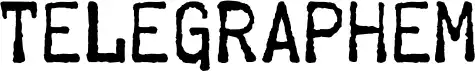 Telegraphem font