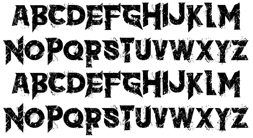 The Dark font by LJ Design Studios FontRiver