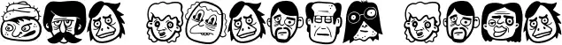 The Freaky Face font