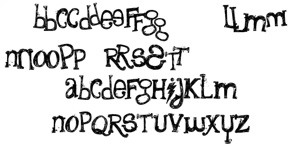 The Quiet Scream font