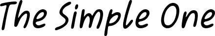 The Simple One