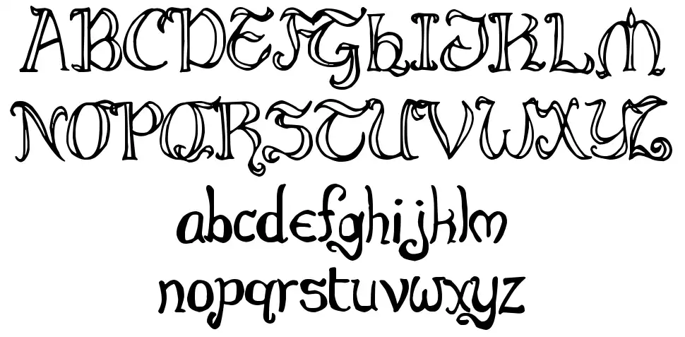 Throrian font