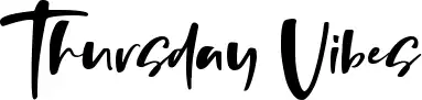 Thursday Vibes