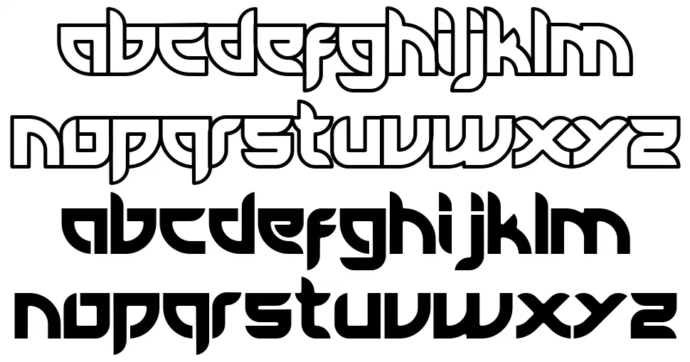 Tianrod font