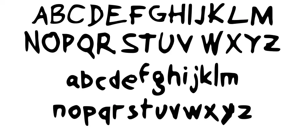 Toilet Tag font