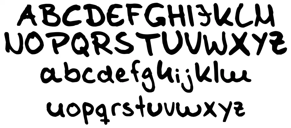 Tom Kaulitz's Handwriting font