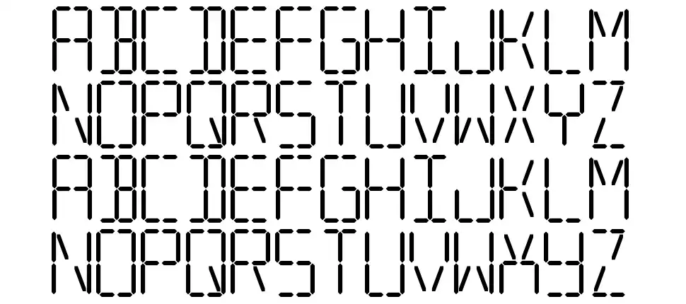 Transponder AOE font