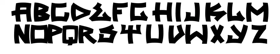 Trasher 2 font
