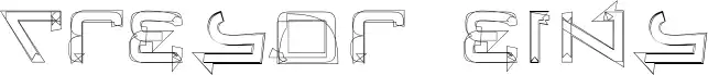Tresor Eins font