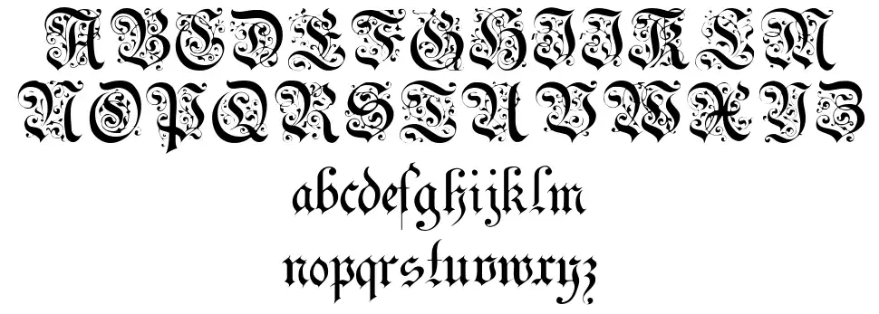 Uechi Gothic font