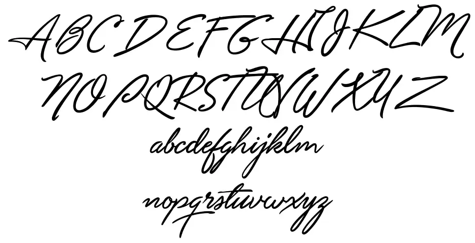 Unthrift font