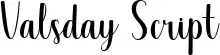 Valsday Script