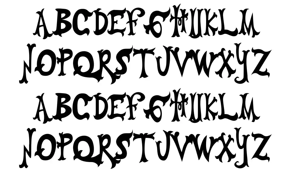 Vaquerojado font