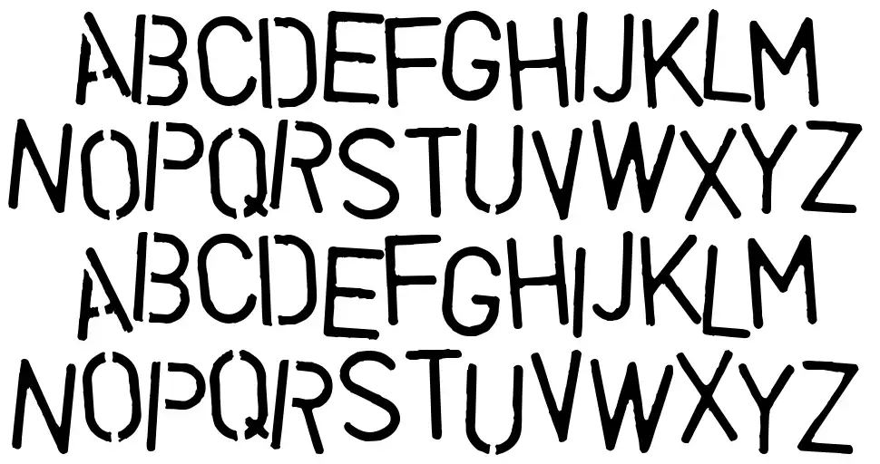 Vegetable font