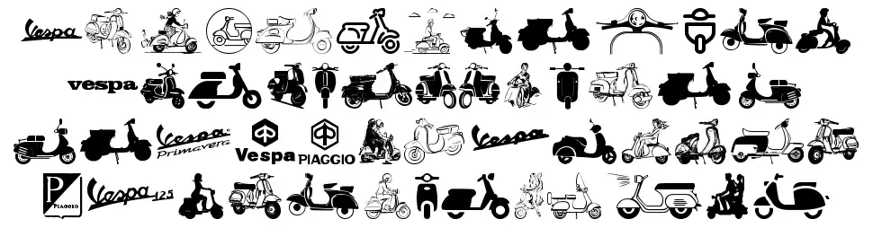 Vespa font