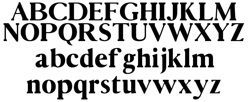 Vincentio font